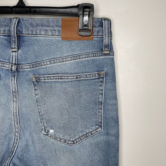 J CREW Womens 9" Demi-Boot Crop Jeans NEW Distressed Stretch BA622 Sz 27 - Picture 8 of 13